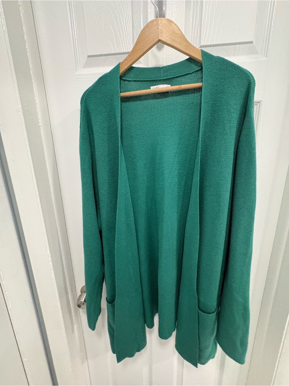 croft & barrow Green Open-Front Women's The Classic Cardigan